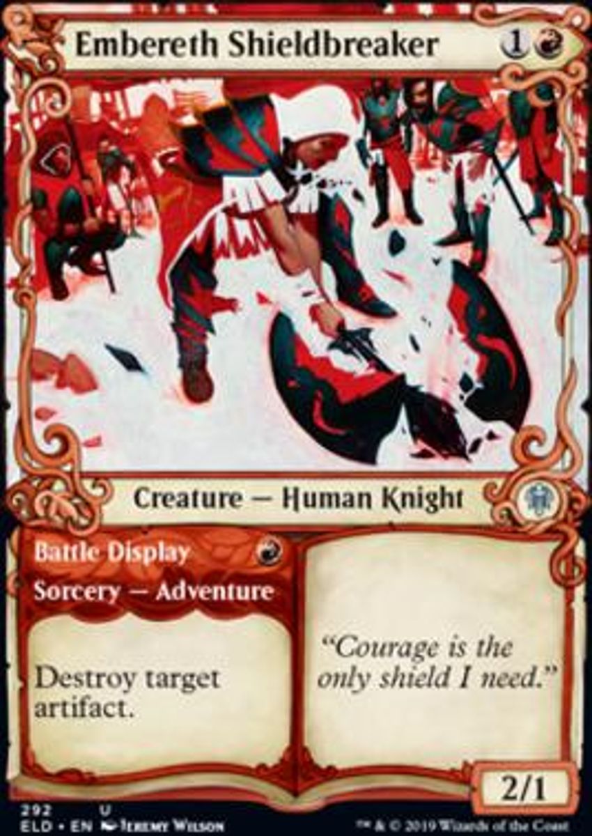 Embereth Shieldbreaker (showcase) (foil)