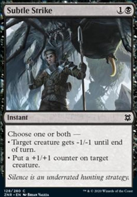 Hovedbilde Subtle Strike (foil)