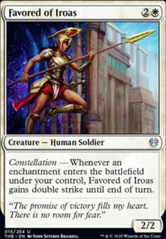 Favored of Iroas (foil)
