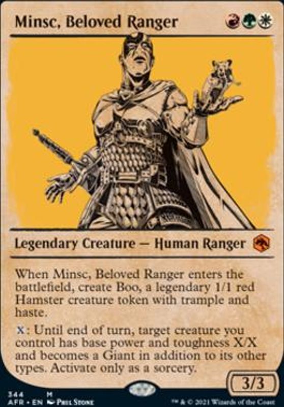 Minsc, Beloved Ranger (Showcase)