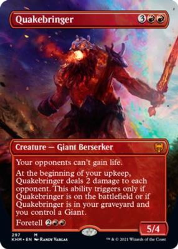 Quakebringer (Borderless) (foil)