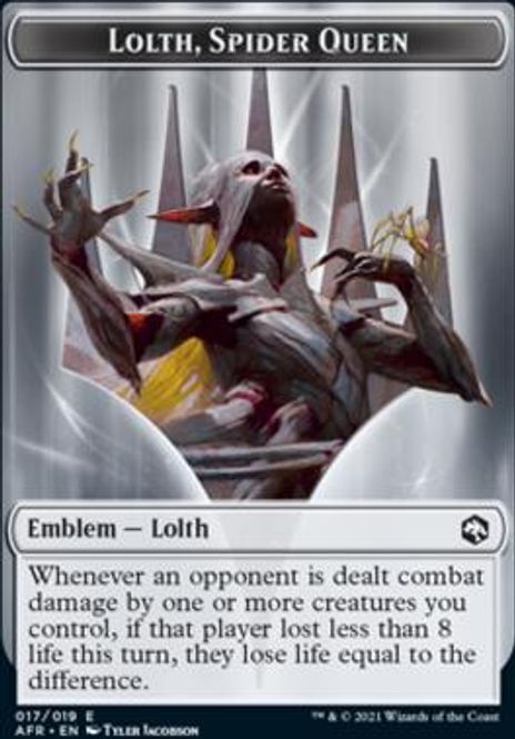 Hovedbilde Emblem (Lolth, Spider Queen)