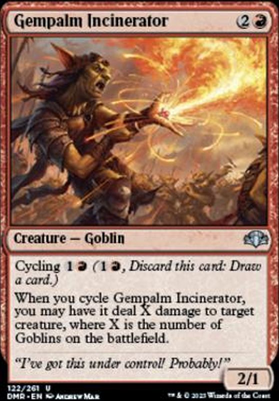 Gempalm Incinerator (foil)