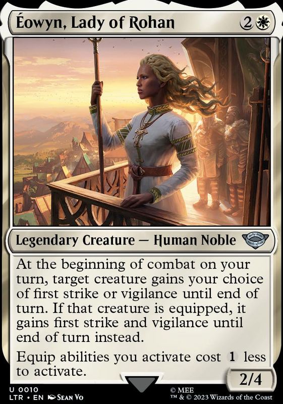 Eowyn, Lady of Rohan (foil)