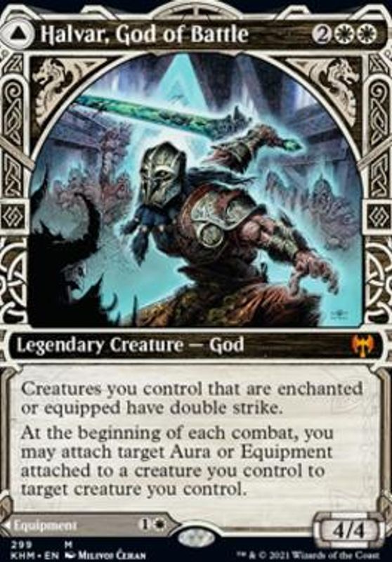 Halvar, God of Battle (Showcase) (foil)