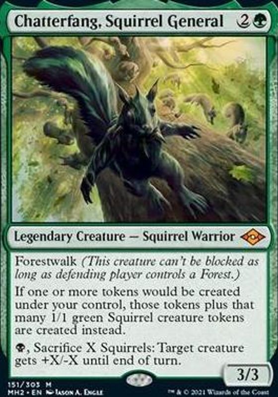 Chatterfang, Squirrel General (foil)