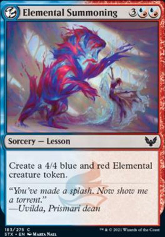 Elemental Summoning (foil)