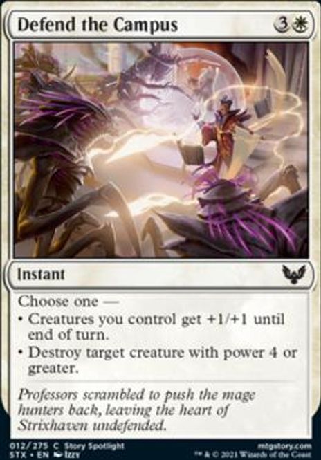 Hovedbilde Defend the Campus (foil)