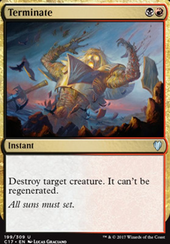 Terminate