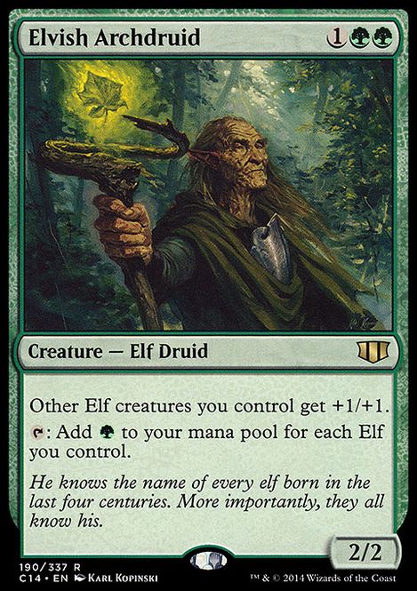 Hovedbilde Elvish Archdruid