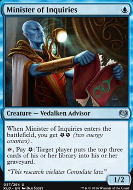 Hovedbilde Minister of Inquiries