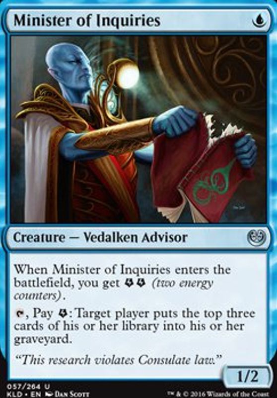 Minister of Inquiries