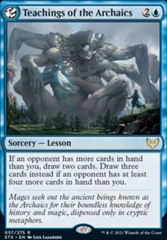 Teaching of the Archaics (foil)