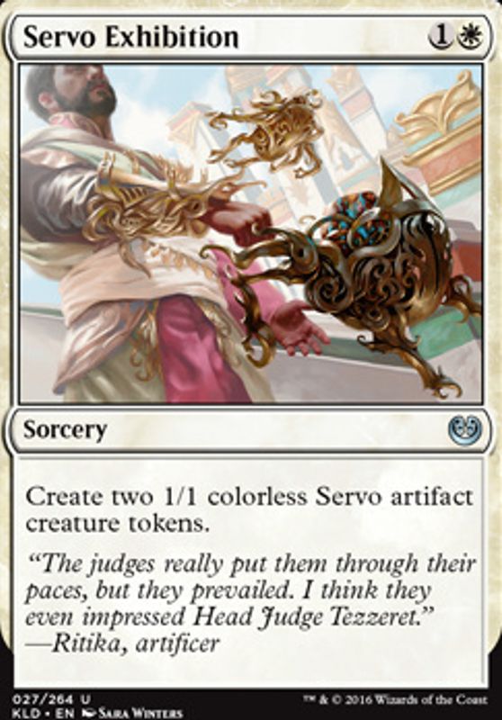 Servo Exhibitions