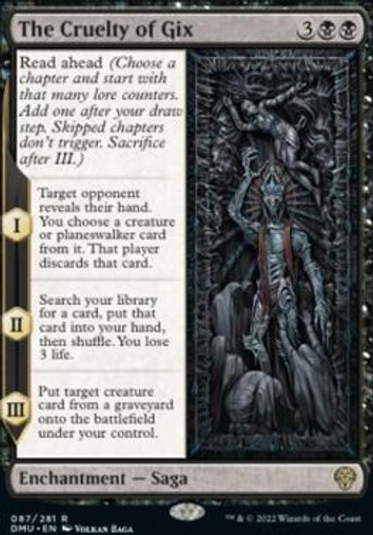 Hovedbilde The Cruelty of Gix (foil)