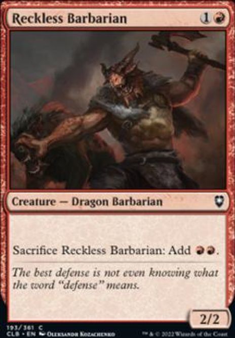 Hovedbilde Reckless Barbarian