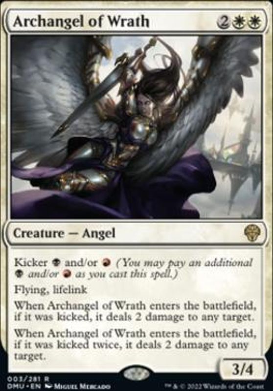 Archangel of Wrath (foil)