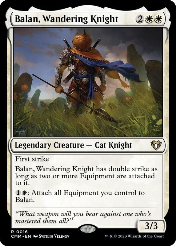 Balan, Wandering Knight (foil)