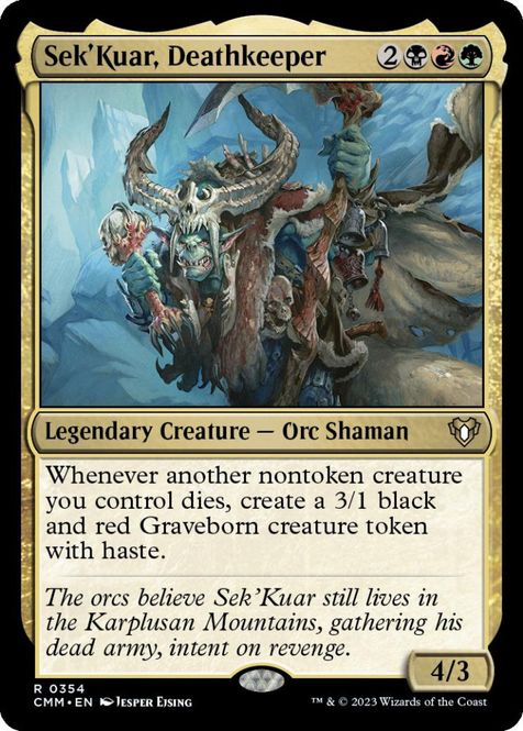 Hovedbilde Sek'Kuar, Deathkeeper (foil)