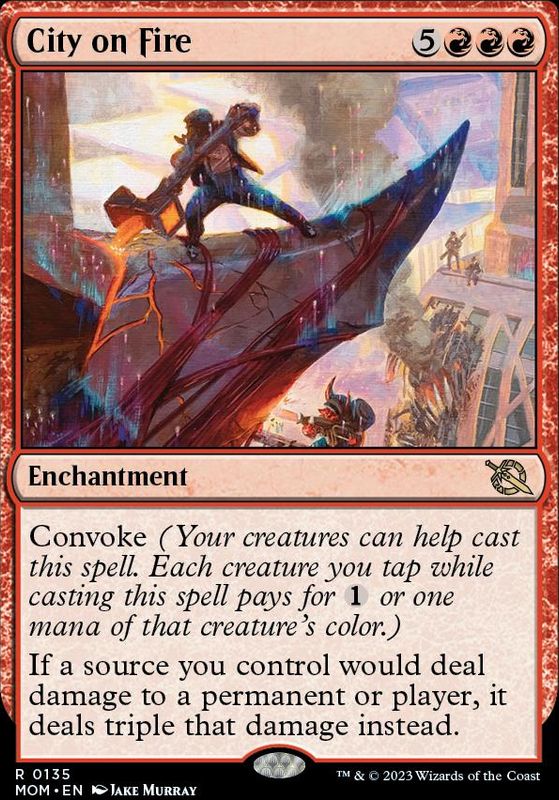 City on Fire (foil)
