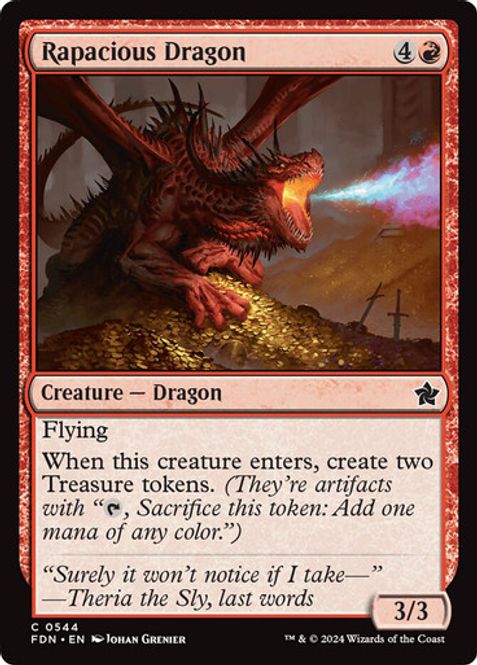 Hovedbilde Rapacious Dragon (Foil)
