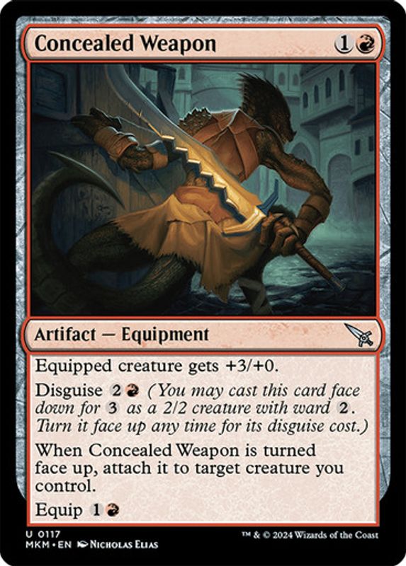 Concealed Weapon (Foil)