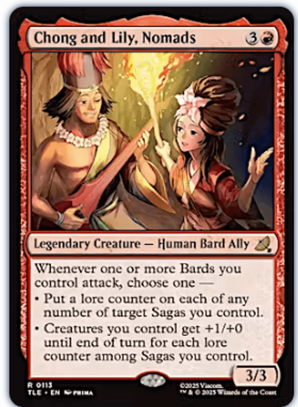 Chong and Lily, Nomads (Foil)