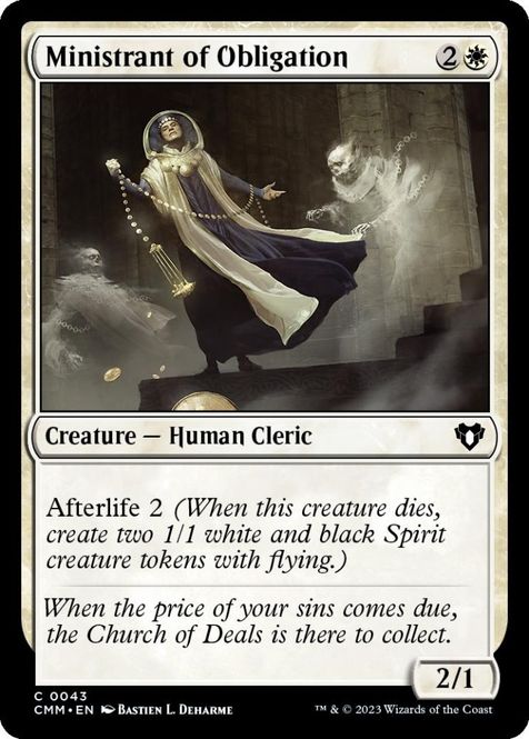 Hovedbilde Ministrant of Obligation