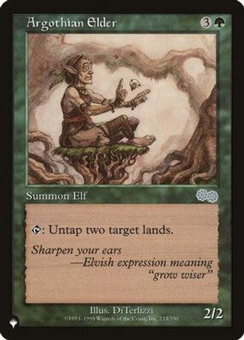 Hovedbilde Argothian Elder (Urza's Saga)