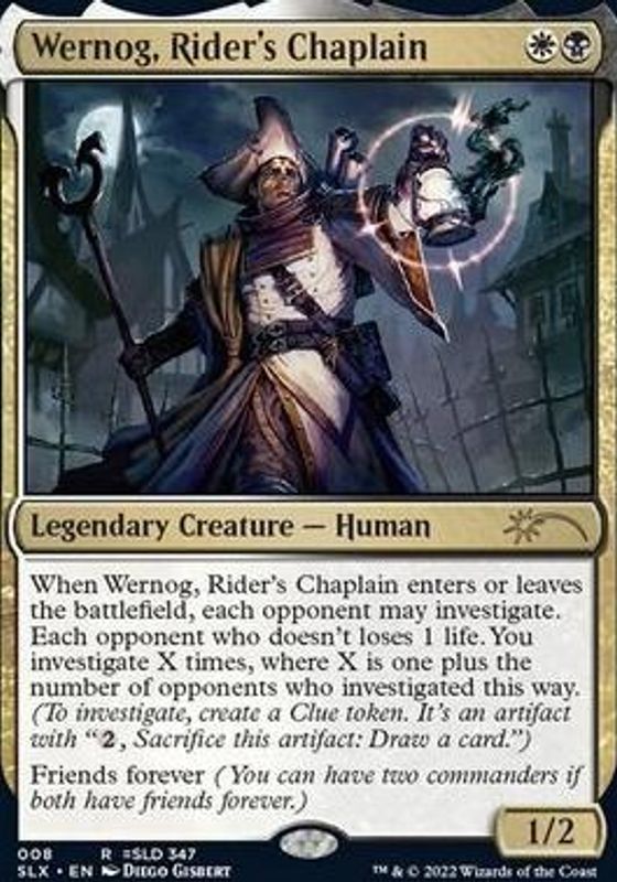 Wernog, Rider's Chaplain