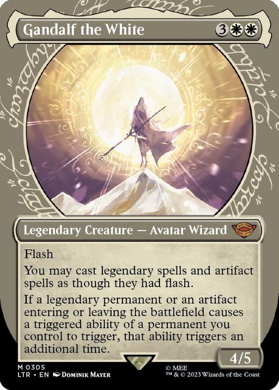 Gandalf the White (Showcase) (foil)