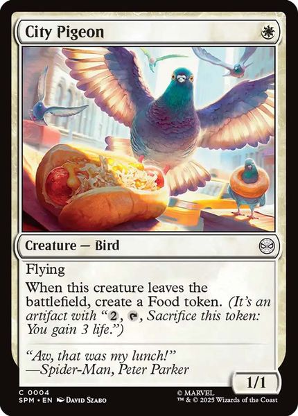 Hovedbilde City Pigeon (Foil)