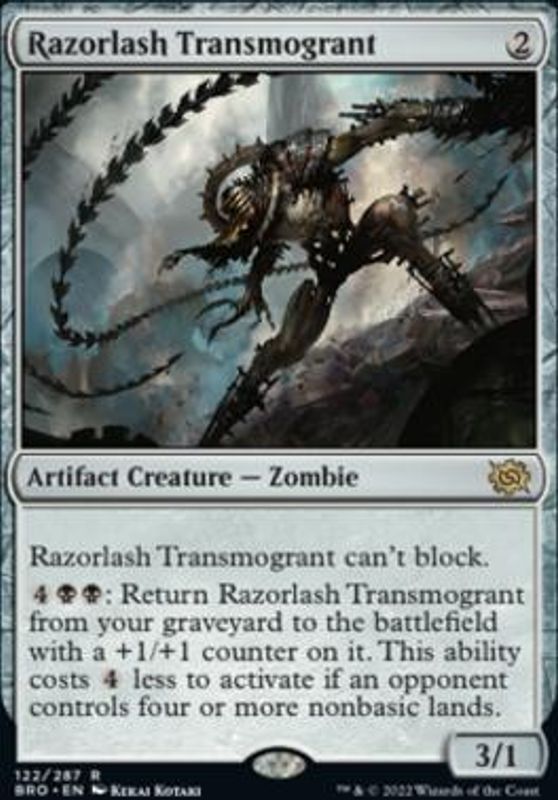 Razorlash Transmogrant (foil)