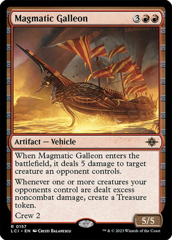 Magmatic Galleon (Foil)