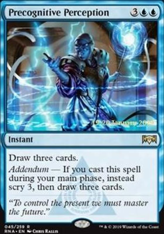 Precognitive Perception (Prerelease Foil)