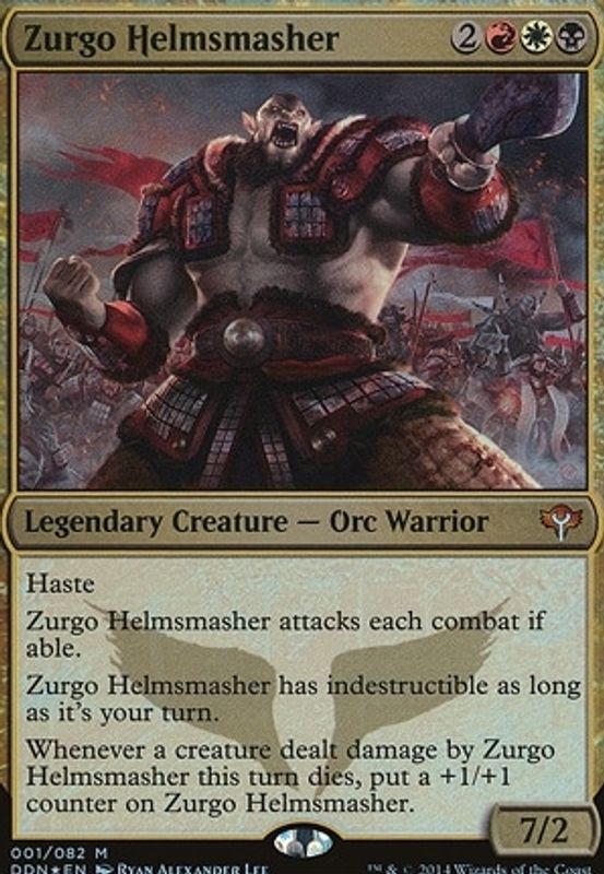 Zurgo Helmsmasher (Foil)