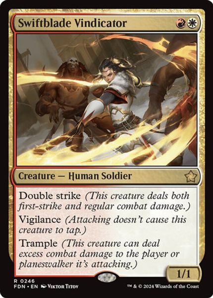 Hovedbilde Swiftblade Vindicator (Foil)