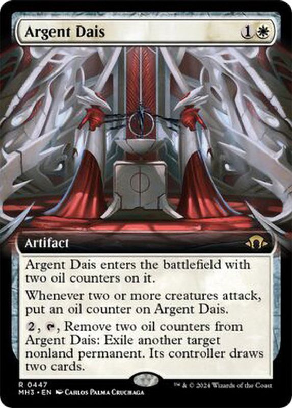 Argent Dais (Extended Art) (Foil)