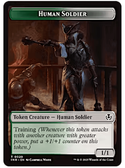 Hovedbilde Human Soldier Token (0020)