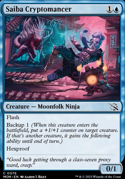 Hovedbilde Saiba Cryptomancer (foil)