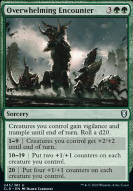 Hovedbilde Overwhelming Encounter (foil)