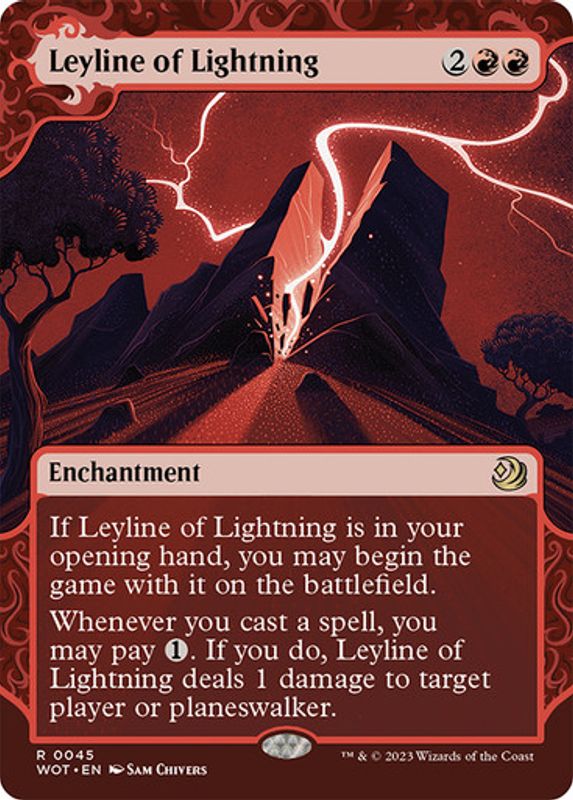 Leyline of Lightning (0045) (Foil)