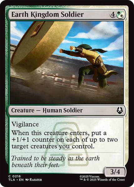 Hovedbilde Earth Kingdom Soldier (Foil)