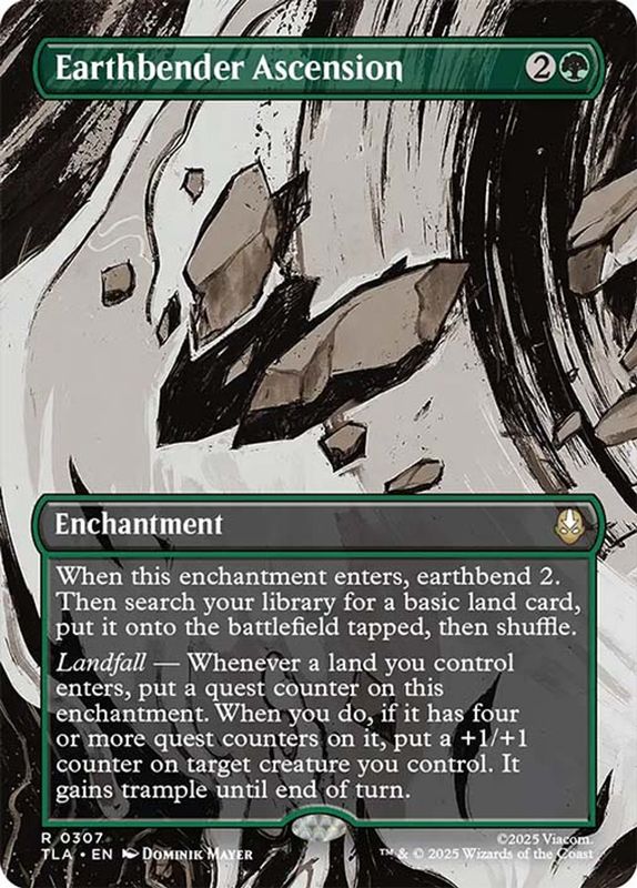 Earthbender Ascension (Borderless) (Foil)