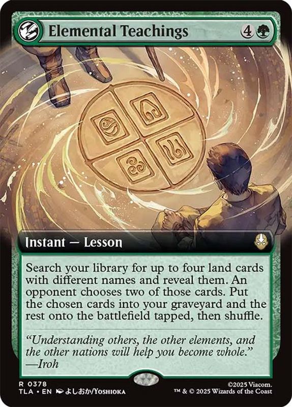 Elemental Teachings (Extended Art) (Foil)
