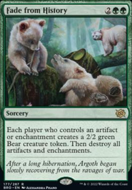 Fade from History (foil)