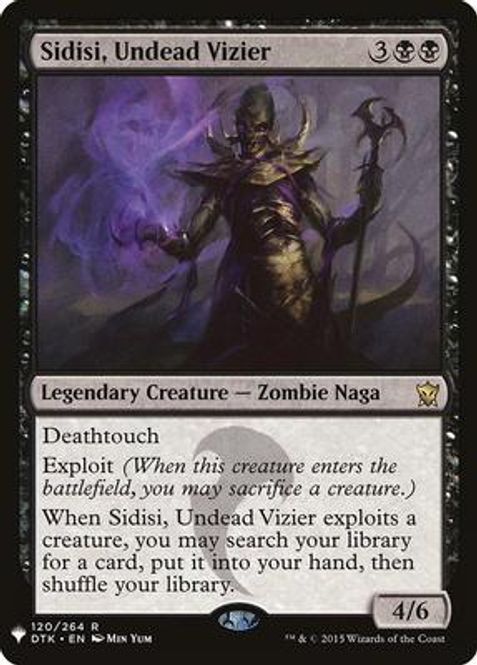 Hovedbilde Sidisi, Undead Vizier
