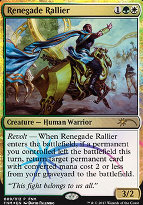 Hovedbilde Renegade Rallier (FNM Foil)
