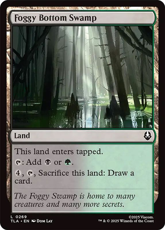 Foggy Bottom Swamp (Foil)