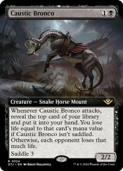 Hovedbilde Caustic Bronco (Extended Art)